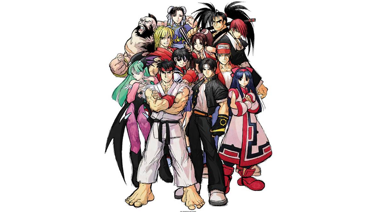 snk capcom match of the millennium character shot