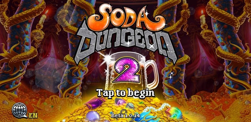 Soda Dungeon 2 Start Screen