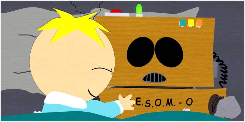 south park butters and awesom o 4000