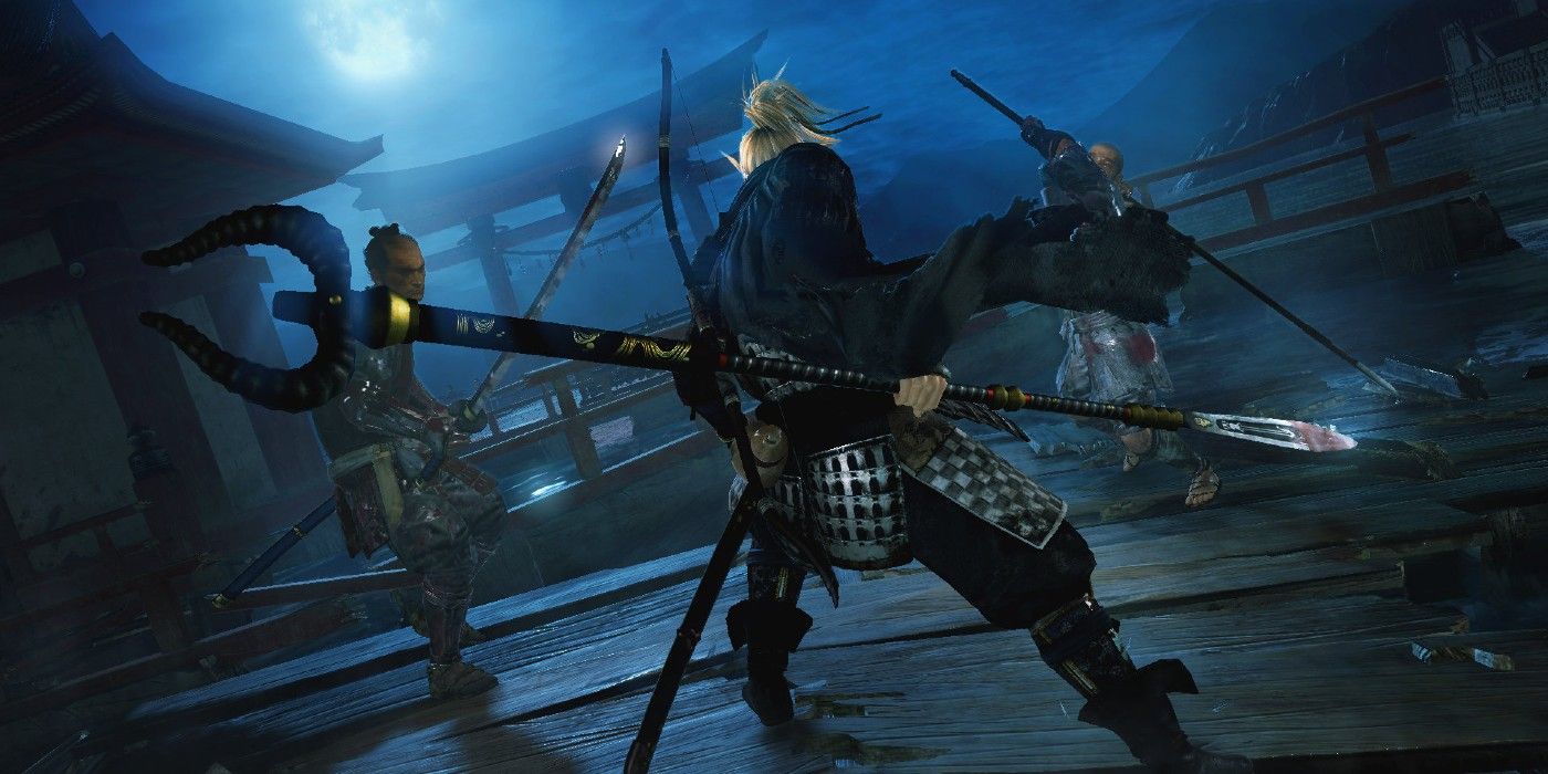 Nioh 2 Spear Battle