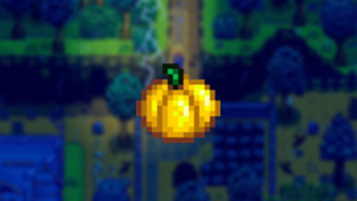 stardew valley golden pumpkin