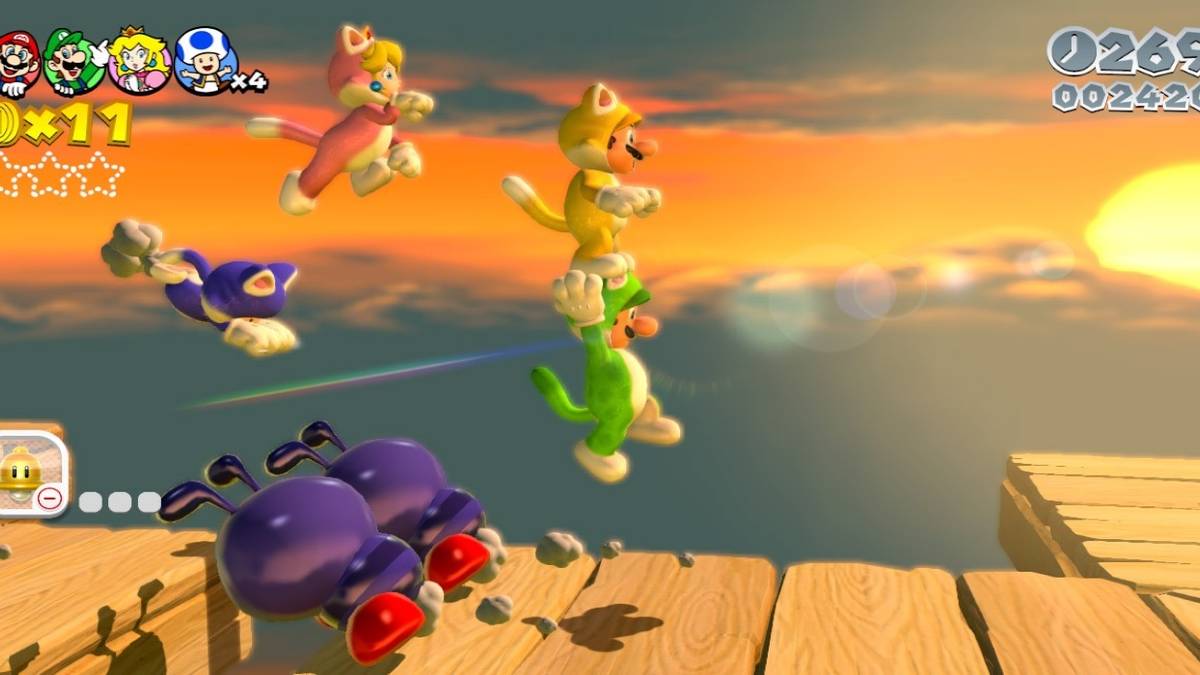 super mario 3d world mp online