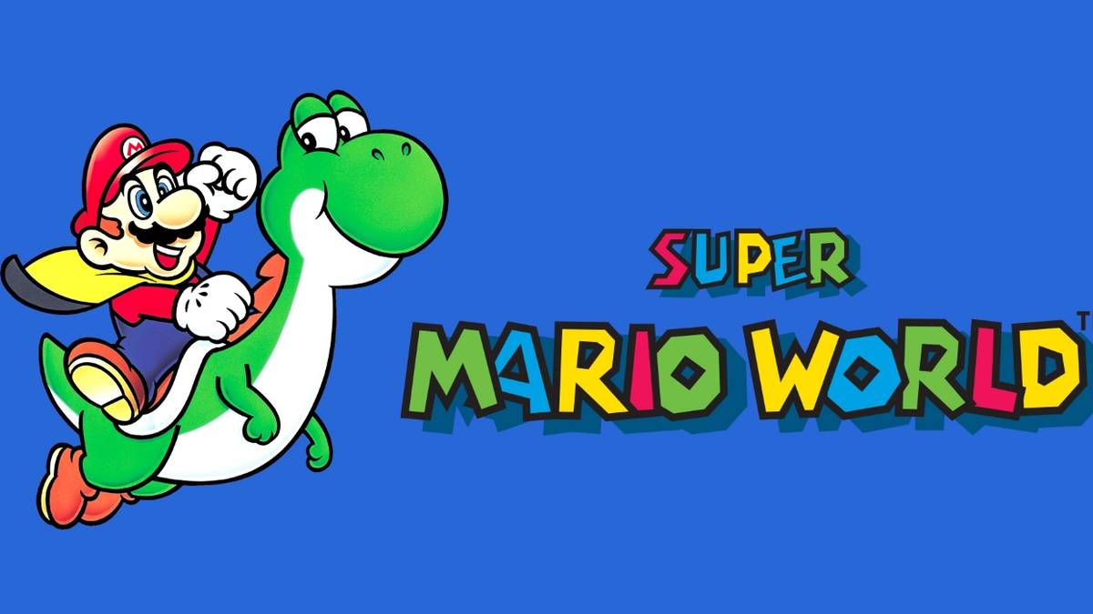 super mario world key art