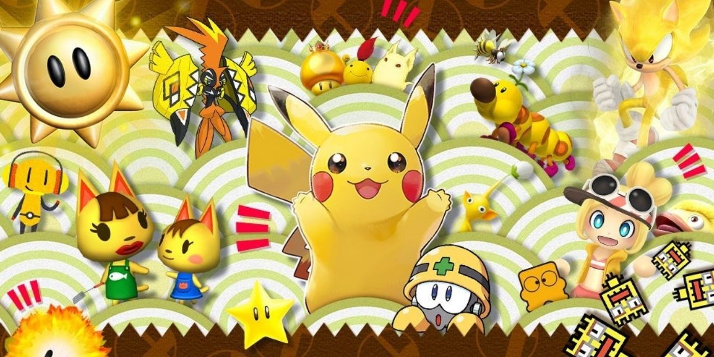 Pikachu and other Yellow Spirits smash ultimate