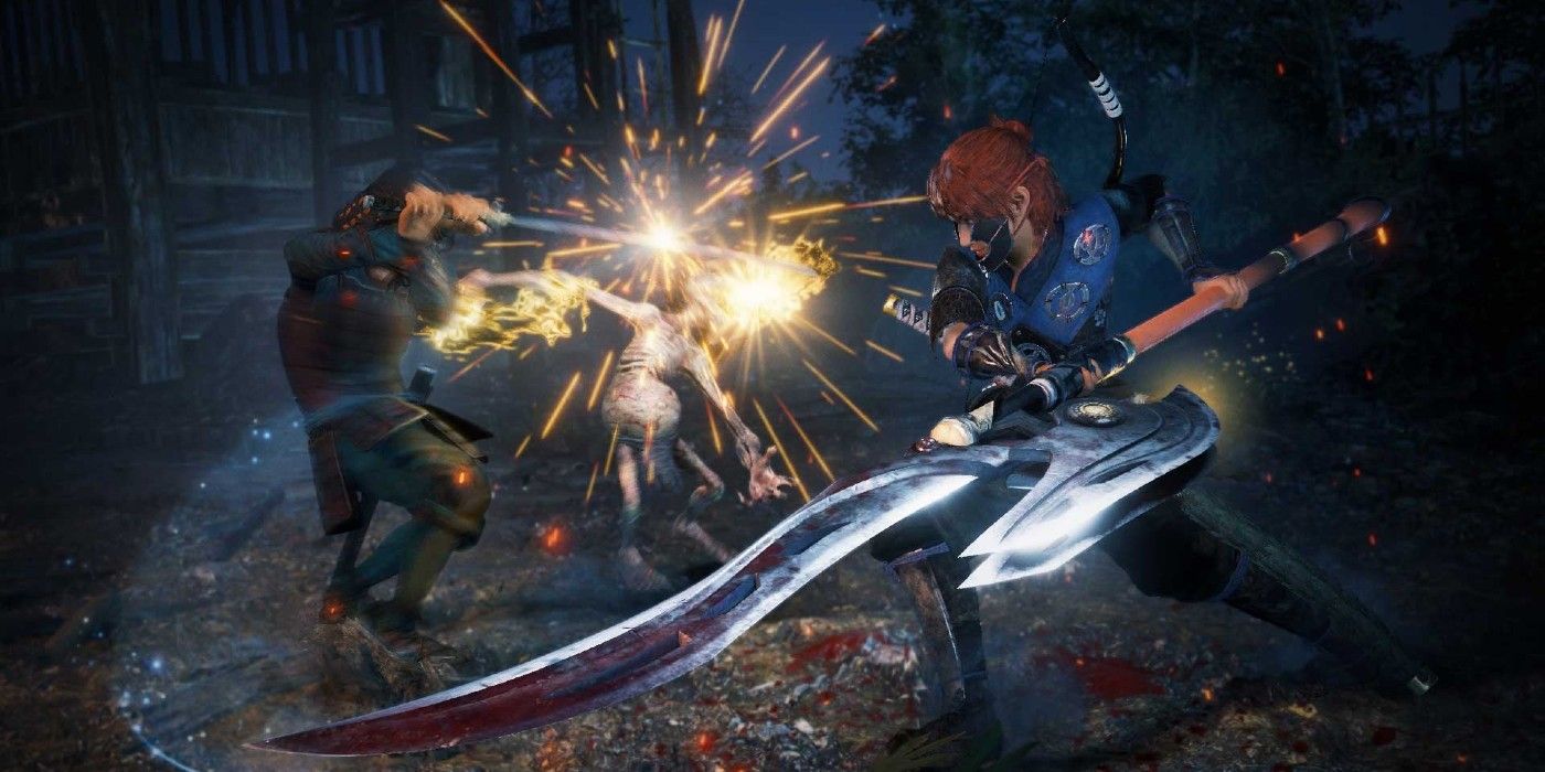 Swinging the Switchglaive in Nioh 2