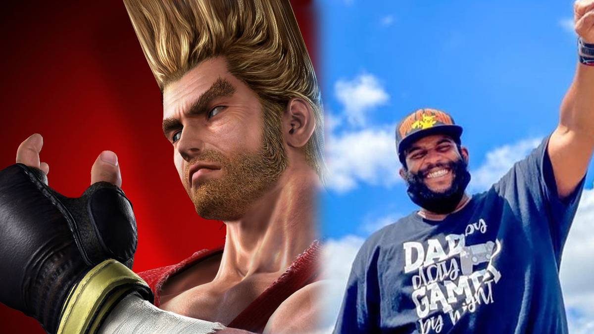 Tekken player Tapia and Tekken character Paul