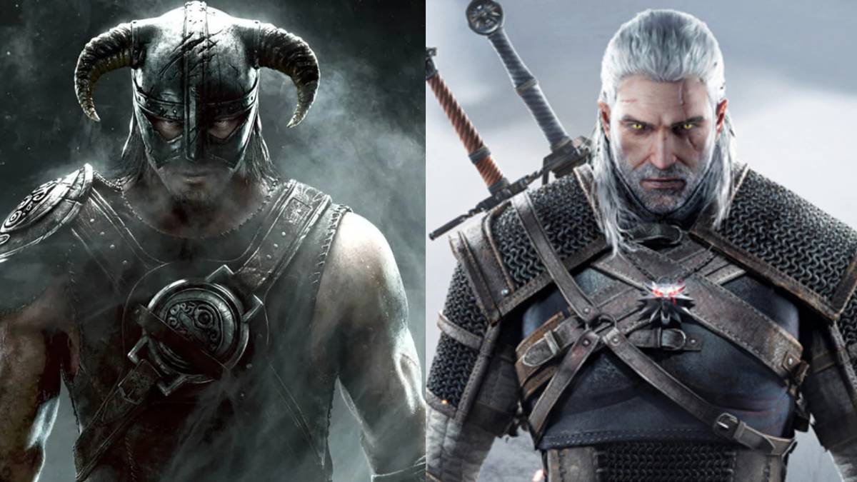 dragonborn geralt of rivia split