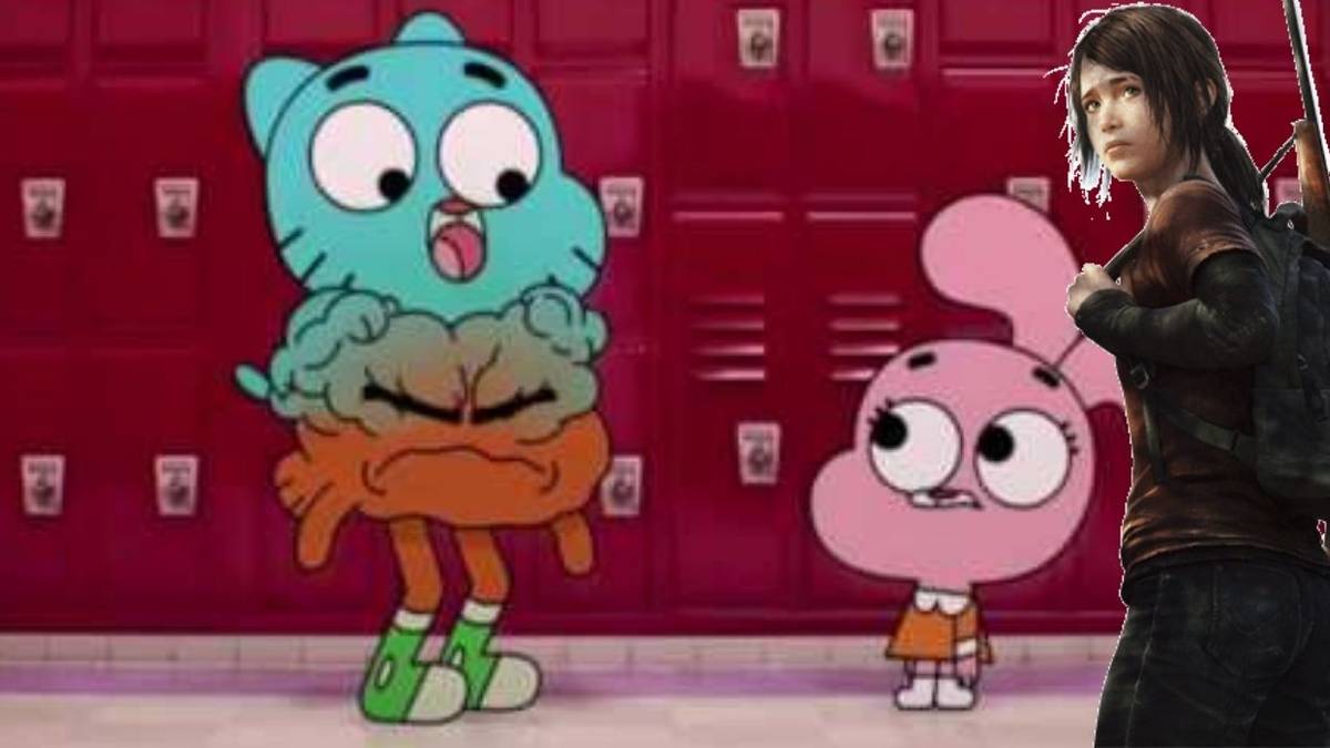 The Last of Us Gumball turns Darwin into a Clicker