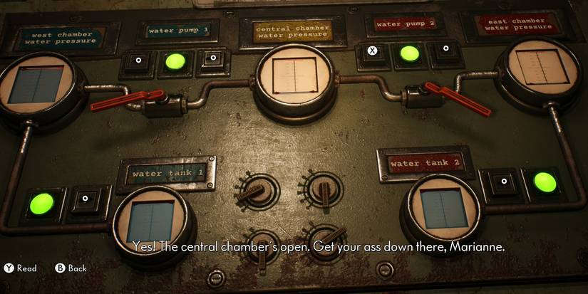 water pump control panel