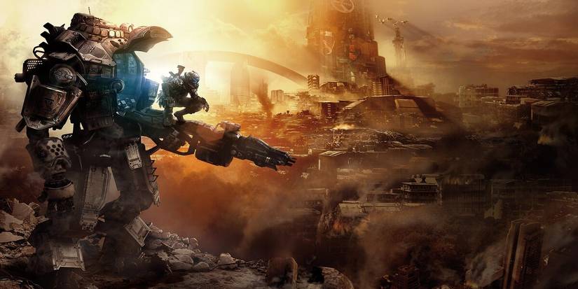 Cover art for Titanfall 1