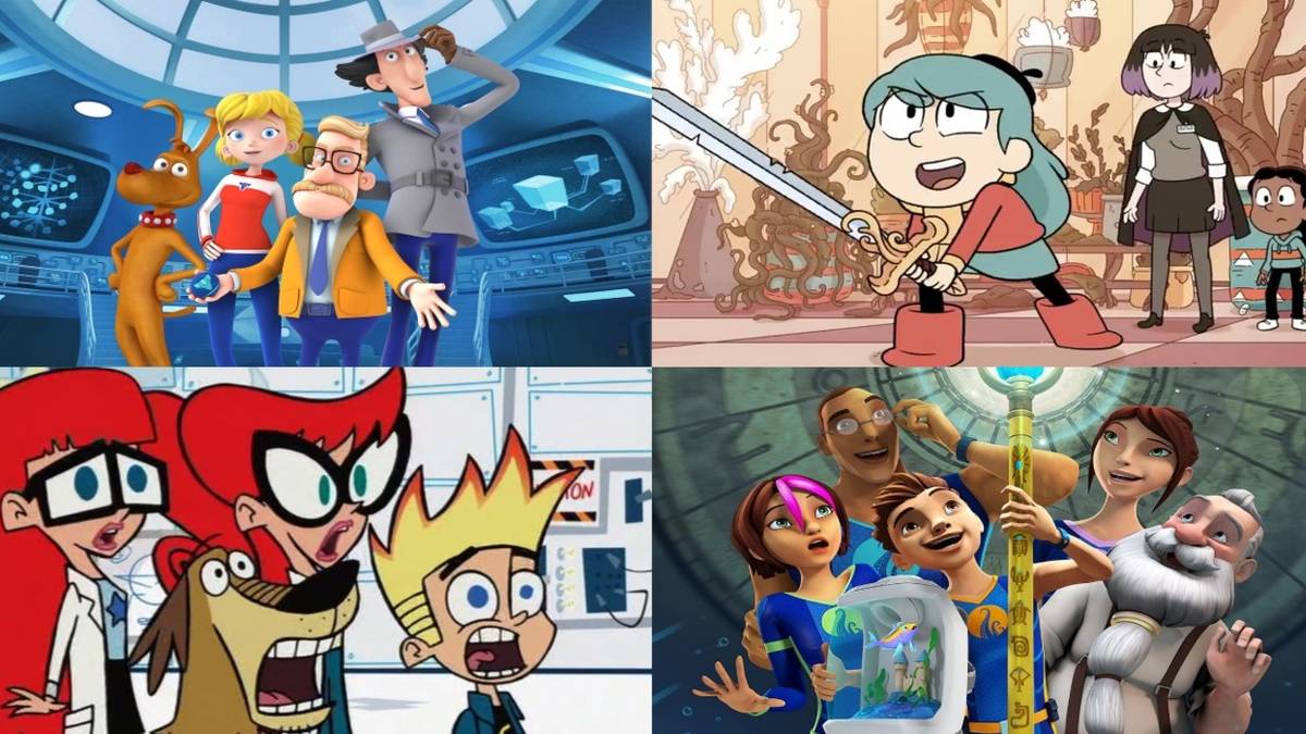 title image Carmen Sandiego similar shows, The Deep, Hilda, Johnny Test, Inspector Gadget