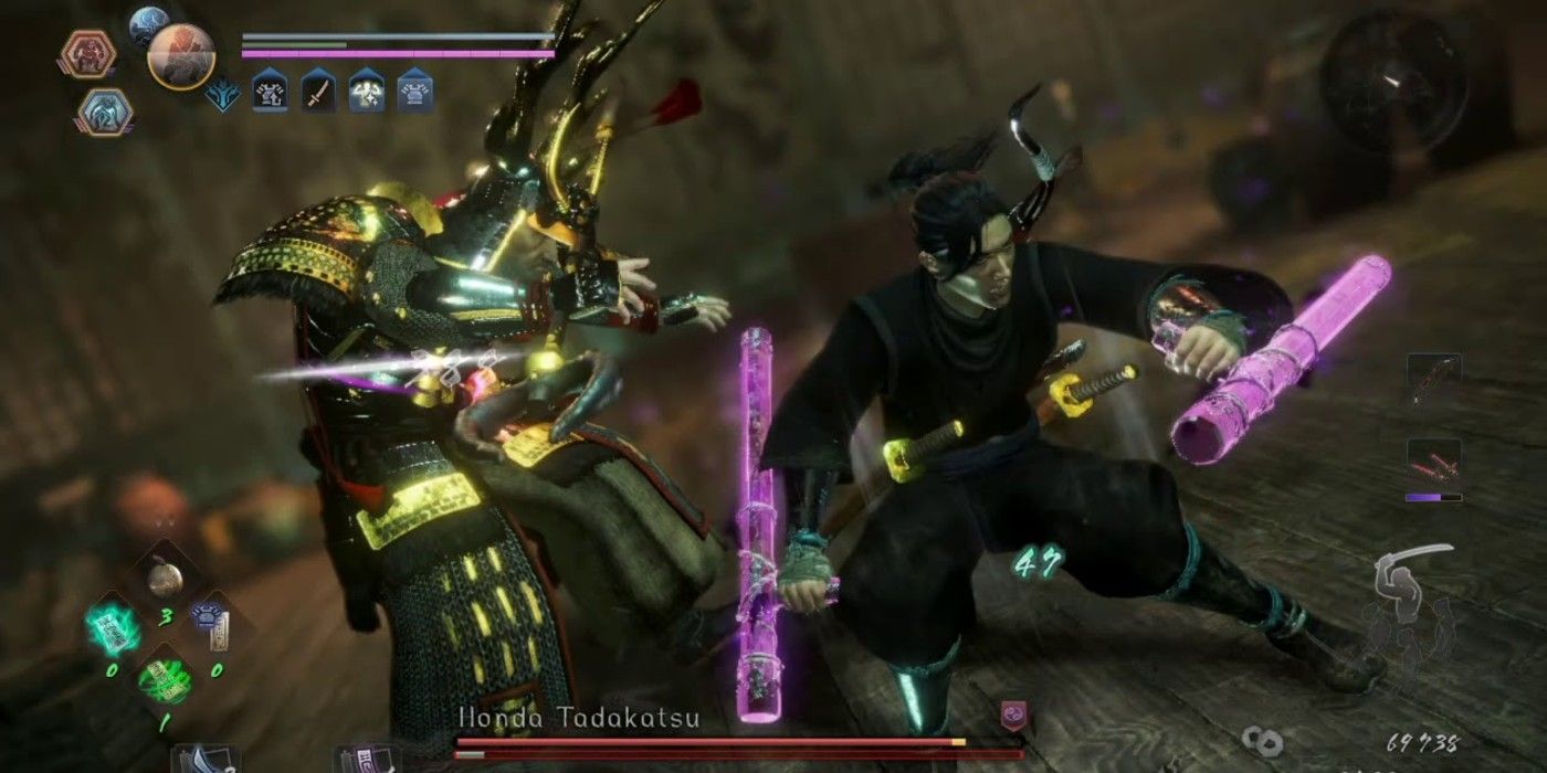 Nioh 2, Tonfa battle