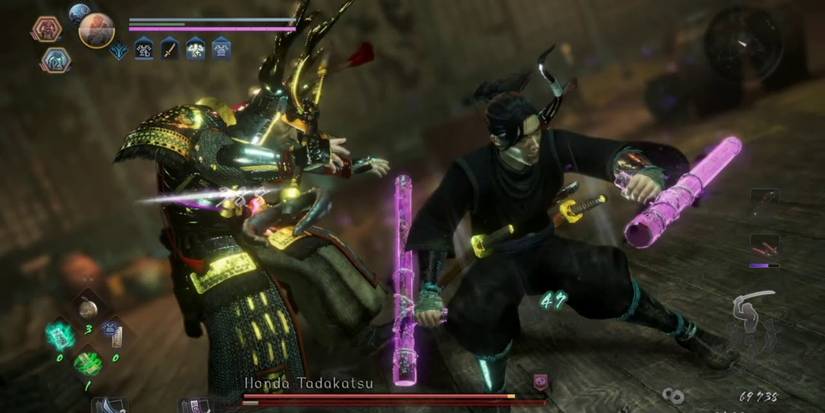 Nioh 2, Tonfa battle