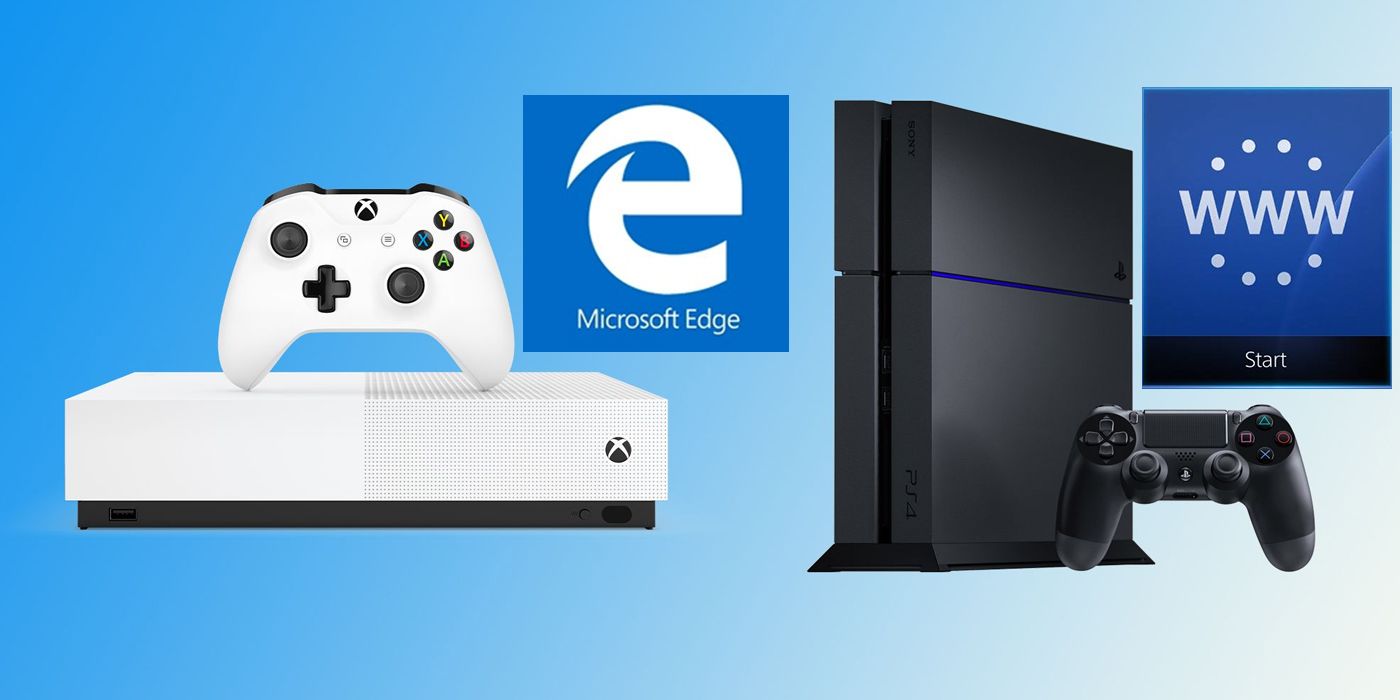 playstation 4 xbox one browsers