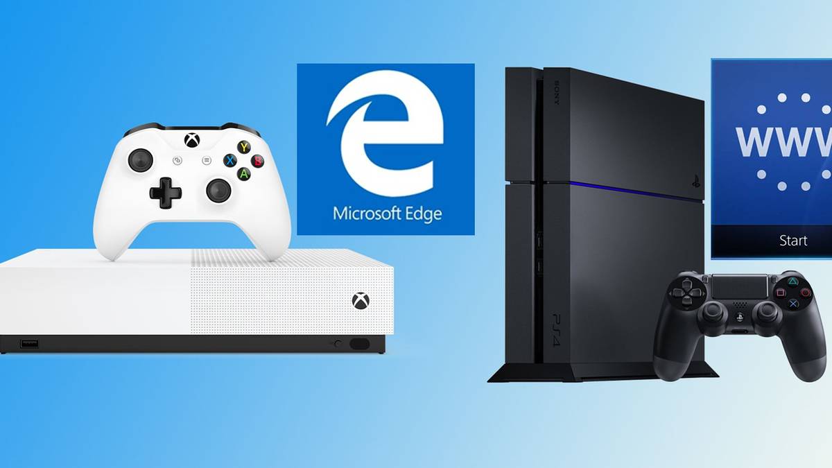 playstation 4 xbox one browsers