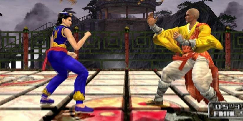 virtua fighter 4 - characters facing off