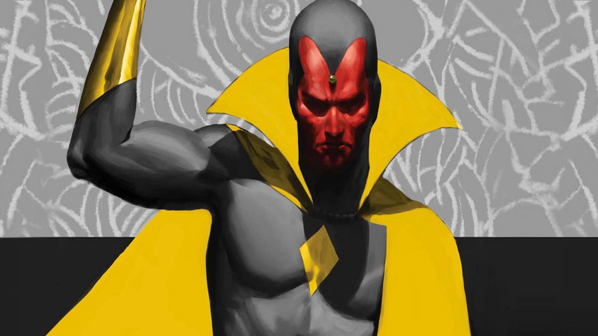 vision marvel comics design
