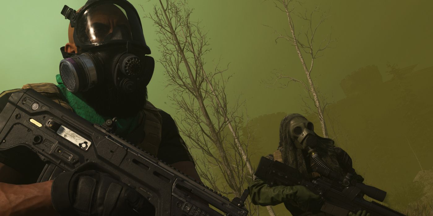 call of duty warzone operators in the gas