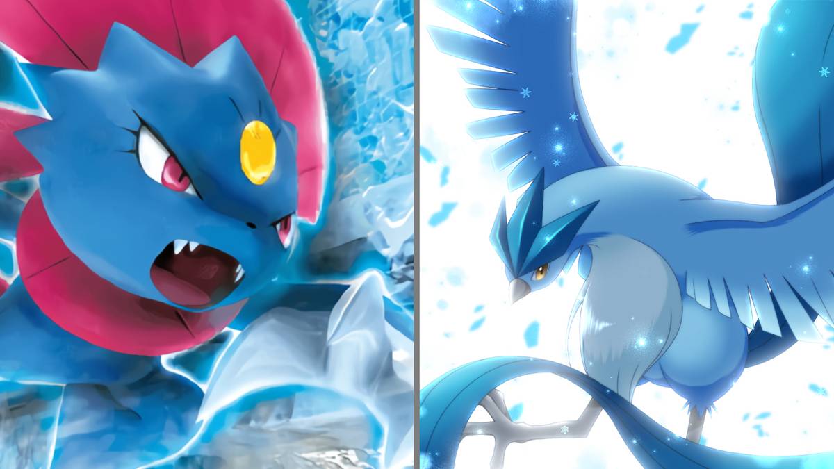 Pokemon Articuno Weavile