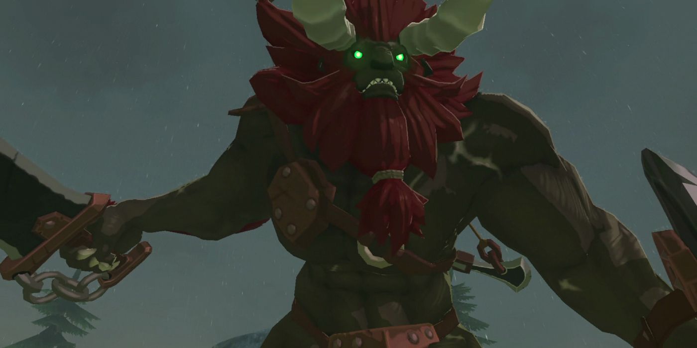 the legend of zelda breath of the wild lynel