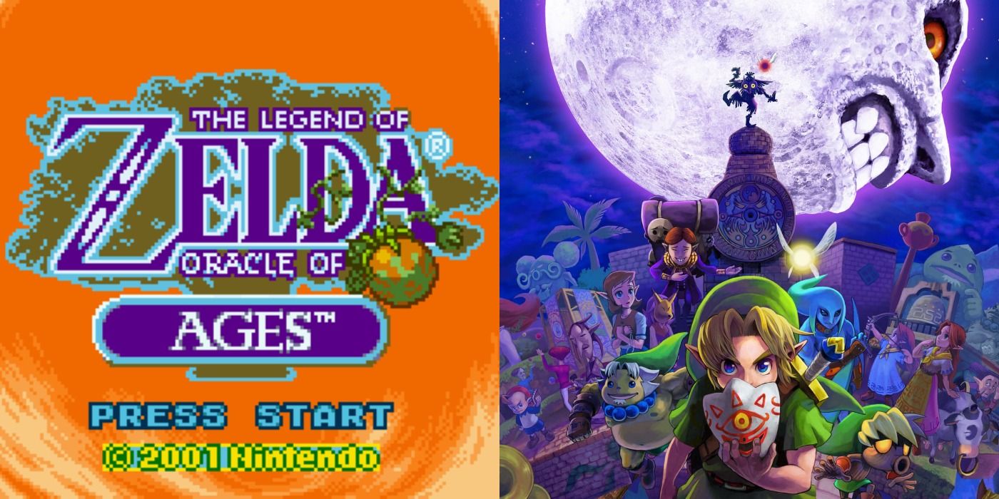 Oracle of ages and Majora's Mask feature photo