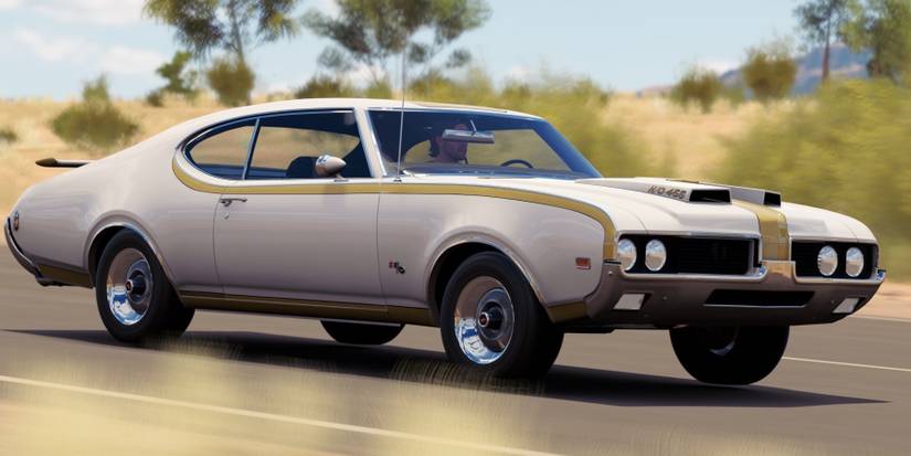 Forza 69' White Oldsmobile Hurst