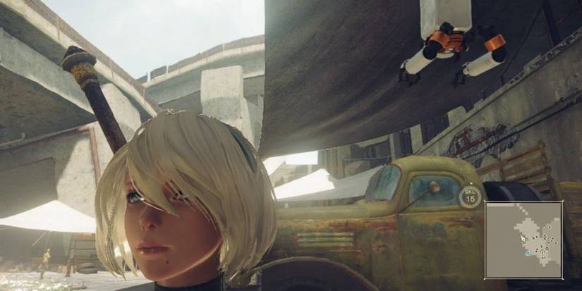 2B Camouflage Goggles Nier Automata Things You Never knew