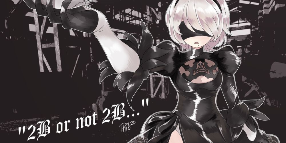 2b Or Not 2b Fanart Nier Automata Things You Didnt Know