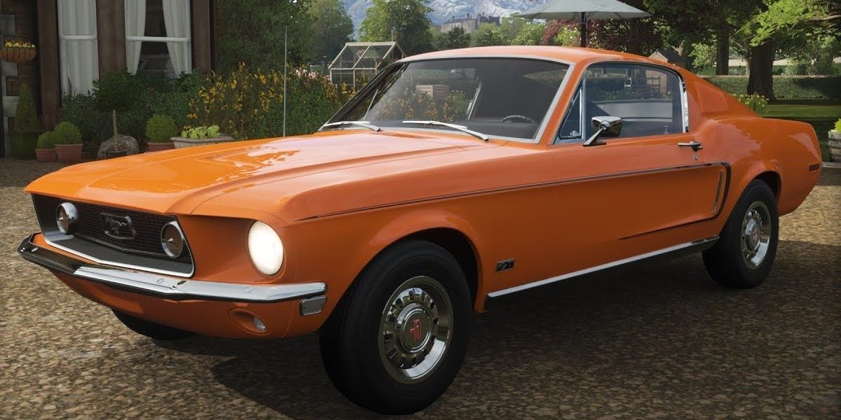 Forza Orange 68' Mustang 2+2