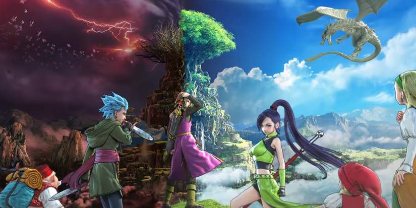 Dragon Quest XI promo art