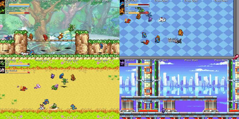 Pokemon Rumble 2D gameplay screenshots