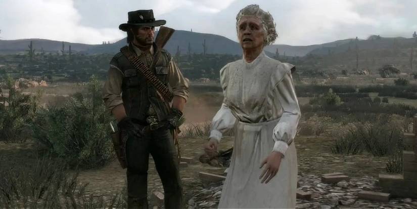 Alma Horlick Rdr 10 Weirdest Encounters In The Red Dead Redemption Series