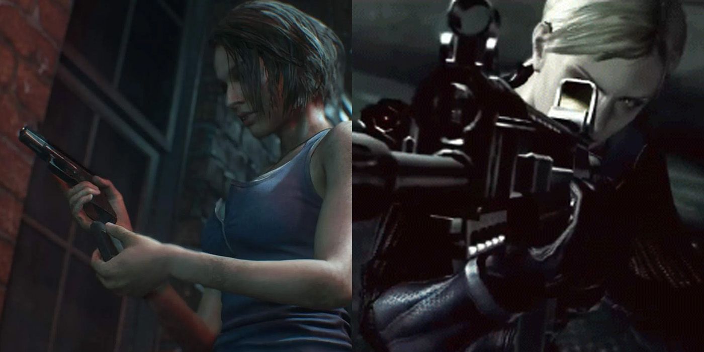 Ambidextrous Jill - Resident Evil Jill Valentine Facts