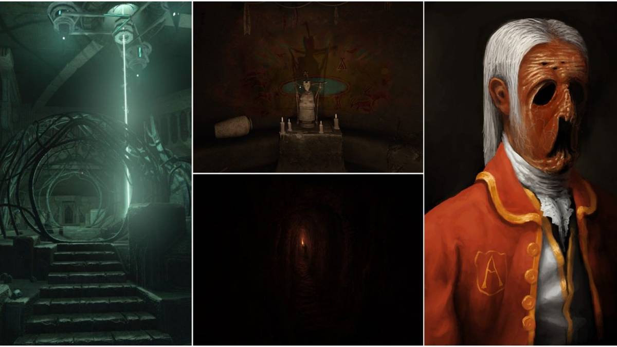 Amnesia: Rebirth split image Amnesia series