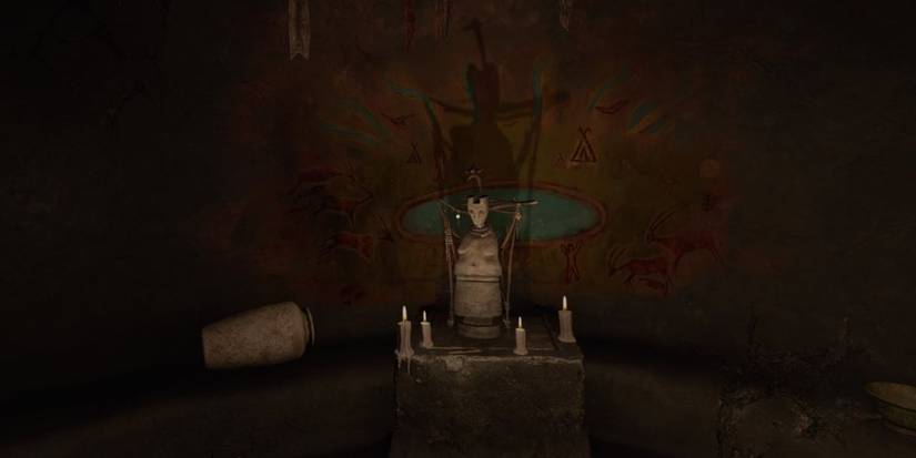 A shrine to the goddess Tin Hanan