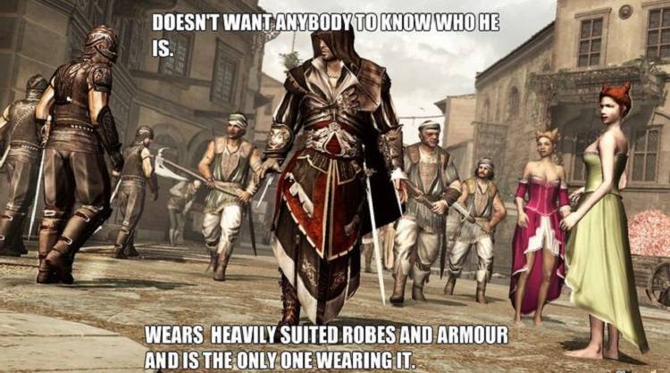 Assassins Creed Meme Armor