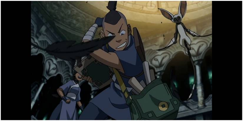 Screenshot of Sokka from Avatar: The Last Airbender