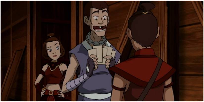 Screenshot of Sokka from Avatar: The Last Airbender