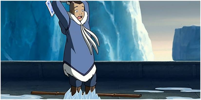 Screenshot of Sokka from Avatar: The Last Airbender