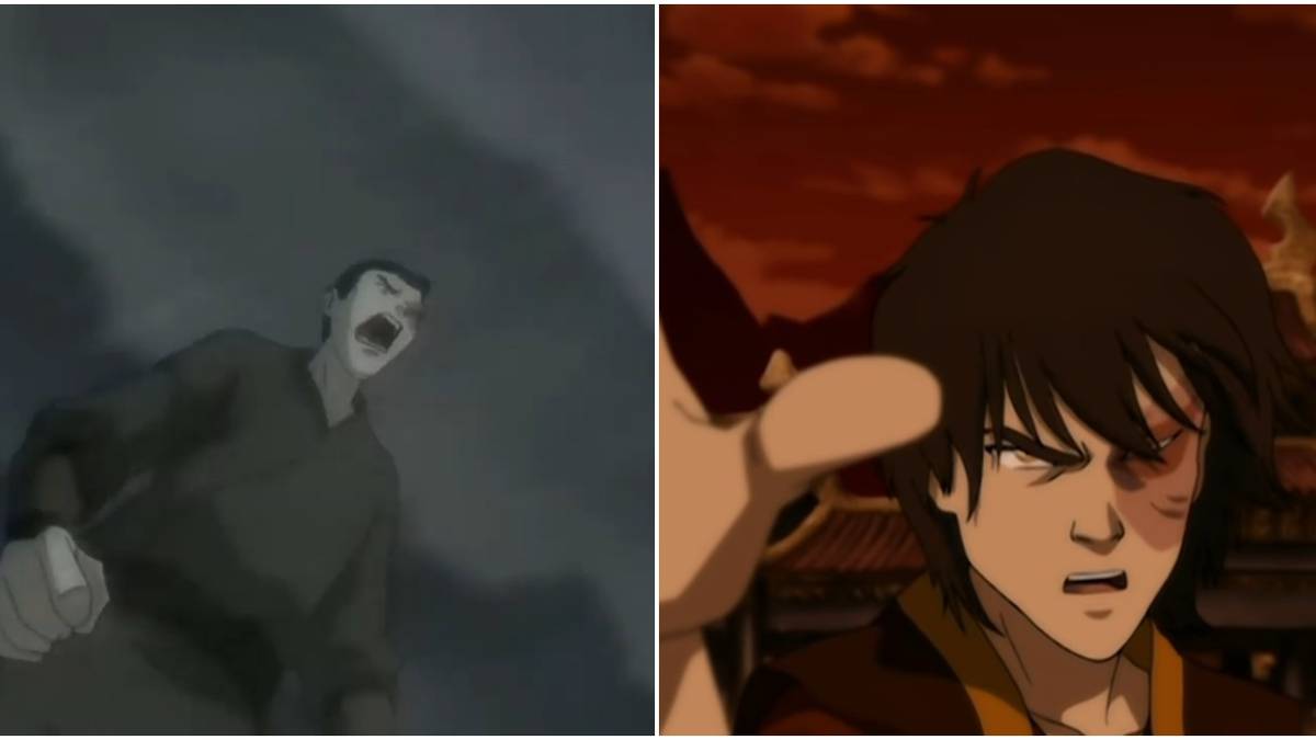 Screenshots of Zuko from Avatar: The Last Airbender