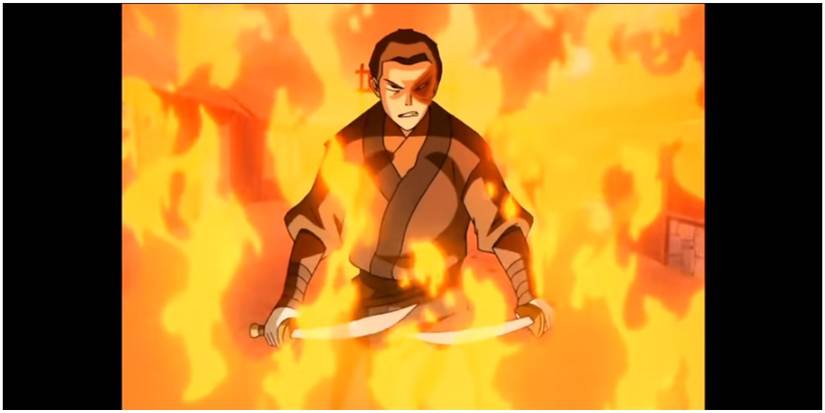 Screenshot of Zuko from Avatar: The Last Airbender