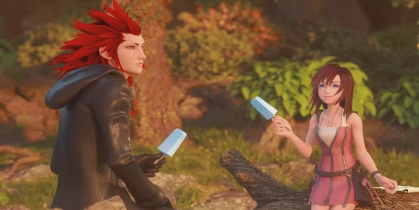 Axel and Kairi