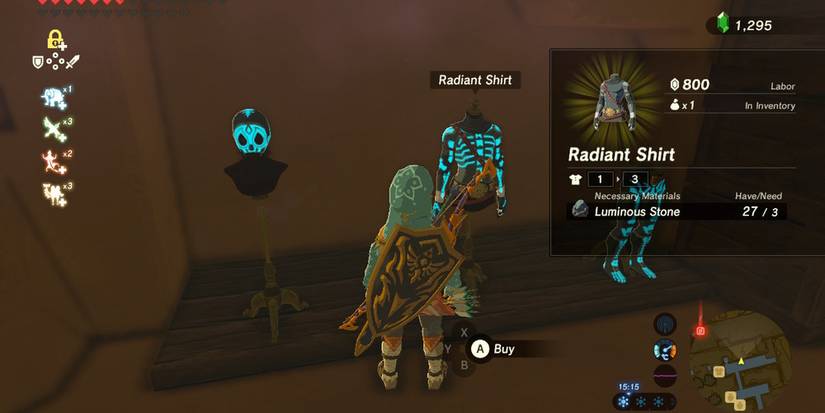 Radiant Armor in Breath of the Wild