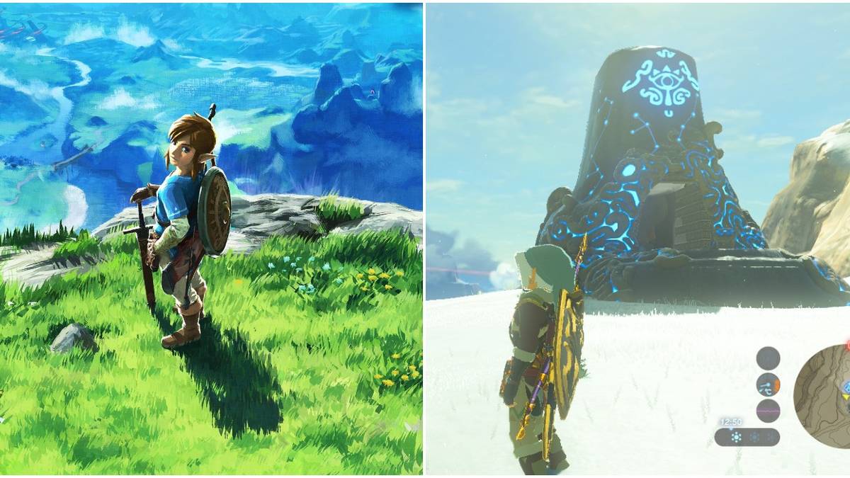 BOTW Snowy Peak
