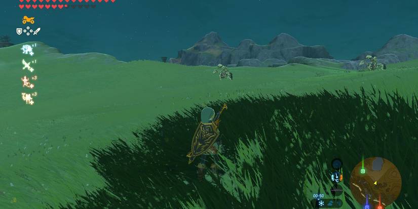 Wild Stalhorses in Akkala in Breath of the Wild