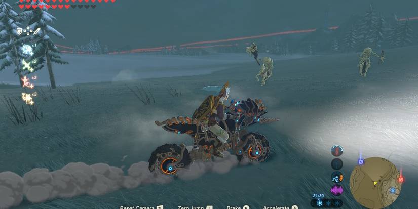 Wild Stalhorses in Hebra in Breath of the Wild