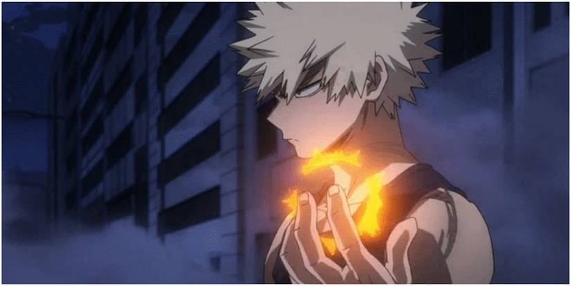 Bakugo Preparing To Fight Izuku