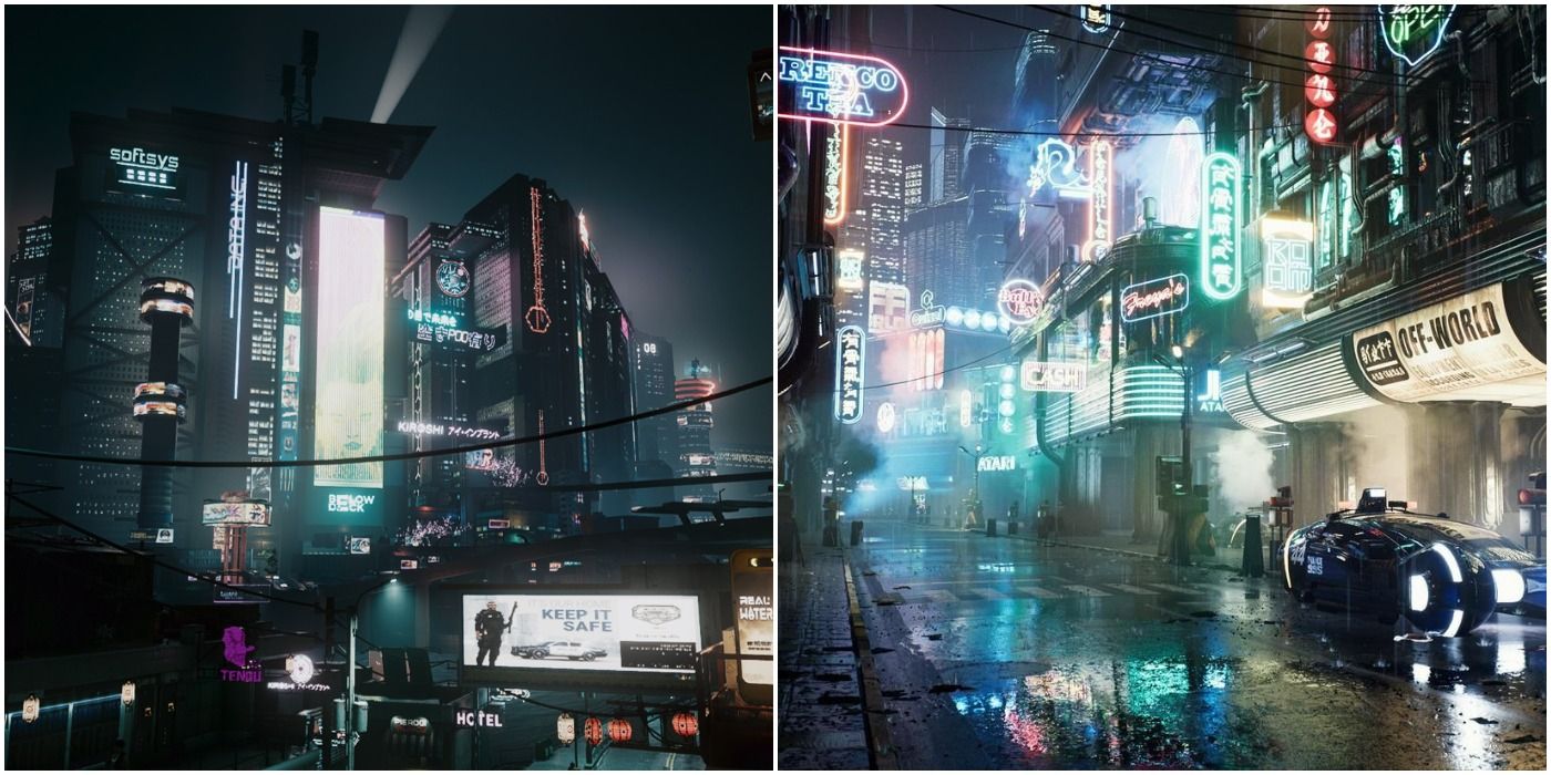 Blade Runner mod in Cyberpunk 2077