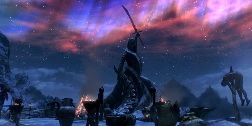 Statue Of Boethiah From The Elder Scrolls V Skyrim