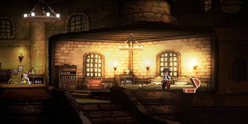 Bravely Default 2 gameplay screenshot